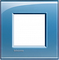 Bticino Living Light Голубой Рамка прямоугольная, 2 мод