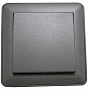 Wessen 59 Черный бархат Выключатель 1-клавишный (схема 1) 16A