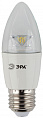 ЭРА Clear Лампа светодиодная свеча E27 175-265В 7Вт 4000К
