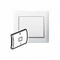 Legrand Galea Life Белый Клавиша 1-ая для 2-полюсного выключателя с индикацией (0-1)