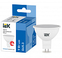 Лампа светодиодная софит IEK MR16 софит 9Вт 230В 6500К GU5.3