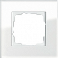 Gira Esprit Белое стекло Рамка 1-ая
