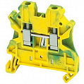 Schneider Electric Linergy TR Колодка клеммная проходная винтовая 1P - 1x1 4мм / желто-зеленый