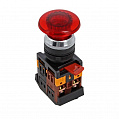 EKF PROxima AELA-22 Кнопка красная с подсветкой NO+NC 380В грибок