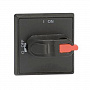 ABB OHBS3AH Ручка управления для установки на дверь для OT16...125F / черный, IP54