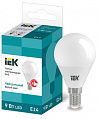 Лампа светодиодная шарообразная IEK G45 9Вт 230В 4000К E14