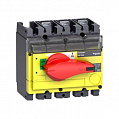 Schneder Electrc nterpact NV250 Выключатель-разъединитель, монтаж на плате 3P / с красной рукояткой