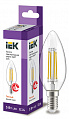 Лампа светодиодная свеча IEK C35 5Вт 230В 3000К E14 серия 360°