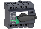 Schneder Electrc Interpact NS40 Выключатель-разъединитель модульный на Din-рейку 3P с чёрной рукояткой