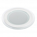 Arlight Панель стеклянная круглая LT-R200WH 16Вт 5500-6000К 1215Lm Белый