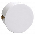 IEK КМ41024 Коробка распаячная круглая для полых стен (с саморезами, метал.лапками и крышкой) 80х40мм, IP20 / белый