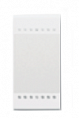 Bticino Living Light Белый Выключатель безвинтовой зажим, 1 мод