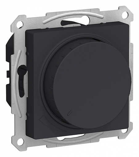 Светорегулятор (диммер) Карбон AtlasDesign поворотно-нажимной 630Вт механизм  