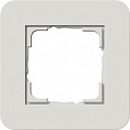 Gira E3 Светло-серый/Антрацит Рамка 1-ая