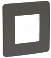 Schneider Electric Unica New Studio Color Дымчато-Серый/Белый Рамка 1-постовая