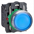 Schneider Electric Кнопка 22мм 24В синяя с подсветкой