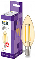 Лампа светодиодная свеча IEK C35 7Вт 230В 2700К E14 серия 360°