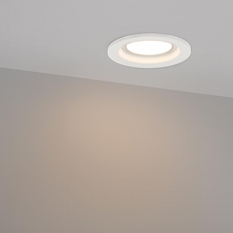Arlight Светодиодный светильник круглый LTD-80WH  4500К 540-630Lm Белый