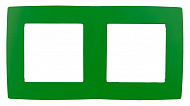 Эра 12 Зеленый Рамка 2-постовая