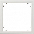 Gira System-55 Белый Рамка промежуточная квадратная для устройств с накладками 45х45мм
