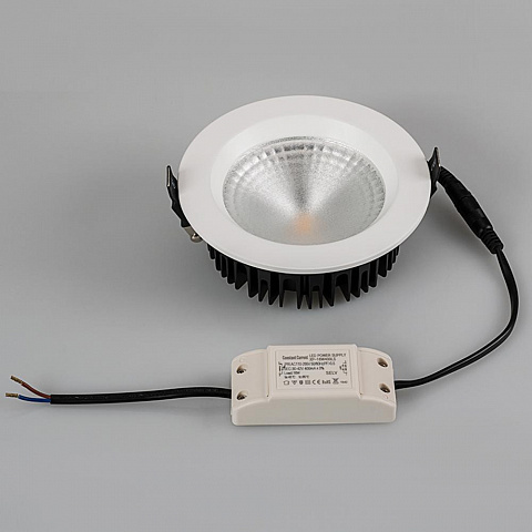 Arlight Светодиодный светильник круглый LTD-145WH-FROST-16Вт 4000К 1280-1440Lm Белый