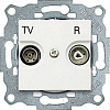 Розетка TV-R без фильтра, белый ABB Niessen Zenit