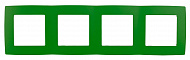 Эра 12 Зеленый Рамка 4-постовая