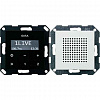 Радиоприемник скрытого монтажа с RDS с динамиком (белый глянец) GIRA Esprit Linoleum-Multiplex