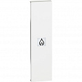 Bticino LivingNow Белый Лицевая панель с символом нагреватель для выключ и переключ 1 мод