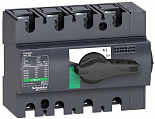 Schneder Electrc nterpact NS100 Выключатель-разъединитель модульный на Dn-рейку 4P с чёрной рукояткой