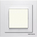 ABB NIE Zenit Белый Рамка монтажная 1 пост 2 мод рамка+набор монтажный IP55 N3271 BL