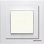 ABB NIE Zenit Белый Рамка монтажная 1 пост 2 мод рамка+набор монтажный IP55 N3271 BL
