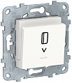 Schneider Electric Unica New Белый Выключатель карточный с подсветкой 10A