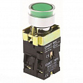 Кнопка управления CHINT NP2-BW3365 1НО+1НЗ зеленая AC/DC230В(LED) IP40