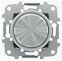 ABB NIE Skymoon Хром Светорегулятор поворотно-нажимной универсальный 60-500 Вт / кольцо 8660 CR