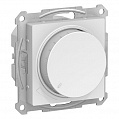 Светорегулятор (диммер) Белый AtlasDesign поворотно-нажимной LED RC 400Вт механизм