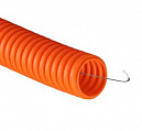 DKC Серия 7 Труба гофрированная ПНД легкая с протяжкой D=16мм IP55 / оранжевый