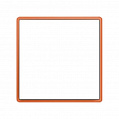 Декоративная вставка цвет оранжевый ABB Basic 55