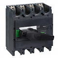 Schneder Electrc nterpact NS630 Выключатель-разъединитель, монтаж на плате 4P / с чёрной рукояткой