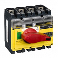 Schneder Electrc nterpact NV100 Выключатель-разъединитель, монтаж на плате 4P / с красной рукояткой