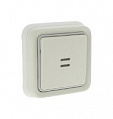 Legrand Plexo Белый Выключатель кнопочный с подсветкой НО+НЗ-контакт встраиваемый в сборе IP55