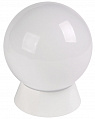 IEK НПП9101 Светильник накладной, шар 121х152х190мм, 60W, Е27, IP33 белый