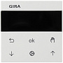 Gira System 3000 Белый матовый Накладка управления жалюзи с дисплеем