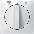 Merten System Design Белый Накладка выключателя кнопочного с фиксатором положения для жалюзи/рольставней