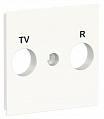 Schneider Electric Unica New Белый Лицевая панель TV/FM розетки