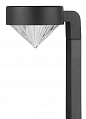 Эра Светильник садовый на солнечной батарее пластик черный 42 см