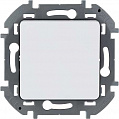 Legrand Inspiria Белый Переключатель кнопочный одноклавишный для скрытого монтажа, номинальный ток 6 А, напряжение ~250В