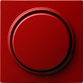 Gira S-Color Красный Накладка светорегулятора поворотно-нажимного
