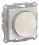 Светорегулятор (диммер) Жемчуг AtlasDesign поворотно-нажимной 630Вт механизм  