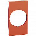 Bticino LivingNow Красный Лицевая панель для розеток 2К+З немецкого стандарта 2 мод